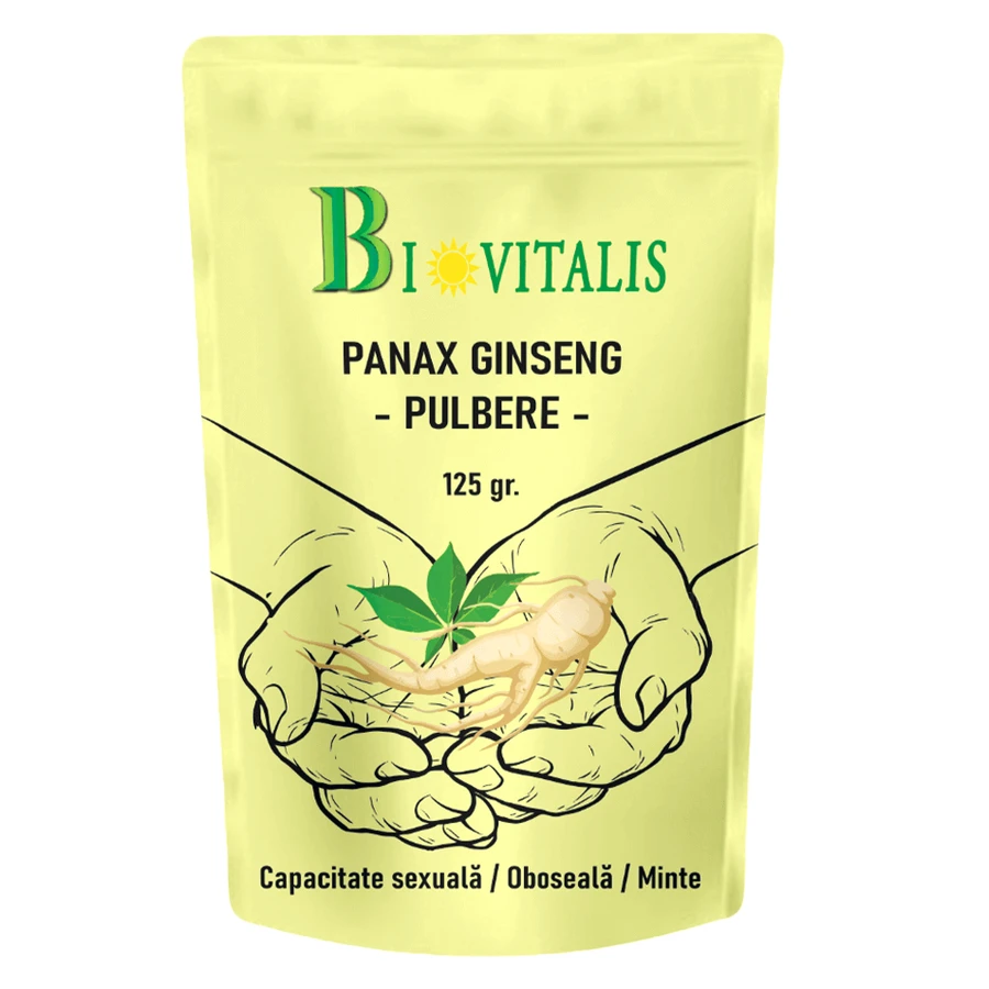 Порошок женьшеня Панакс, 125 г, Biovitalis: цены и характеристики