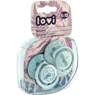 LOVI Botanic Dynamic Soother 6-18m 2 шт.