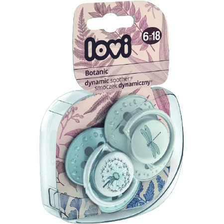 LOVI Botanic Dynamic Soother 6-18m 2 шт.: цены и характеристики