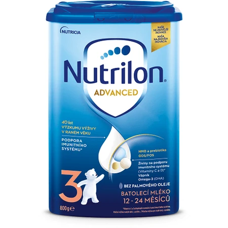 Nutrilon 3 Advanced молочная смесь для малышей 800 г: цены и характеристики