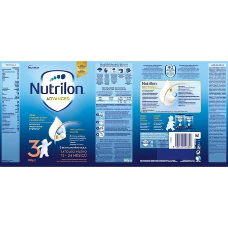 Nutrilon 3 Advanced молочная смесь для малышей 800 г: цены и характеристики