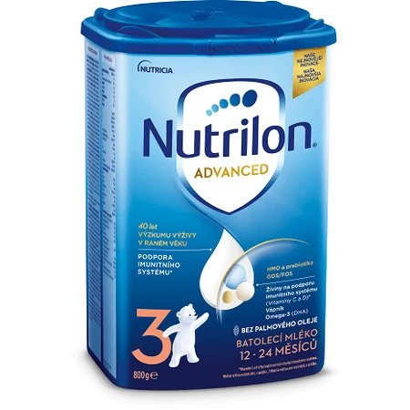 Nutrilon 3 Advanced молочная смесь для малышей 800 г: цены и характеристики