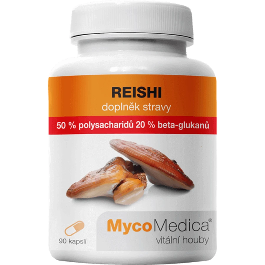 MycoMedica Рейши 50% 90 капсул: ціни та характеристики