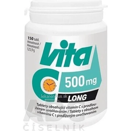 Вітабаланс Vita C LONG 500 мг 1×150 табл.: ціни та характеристики