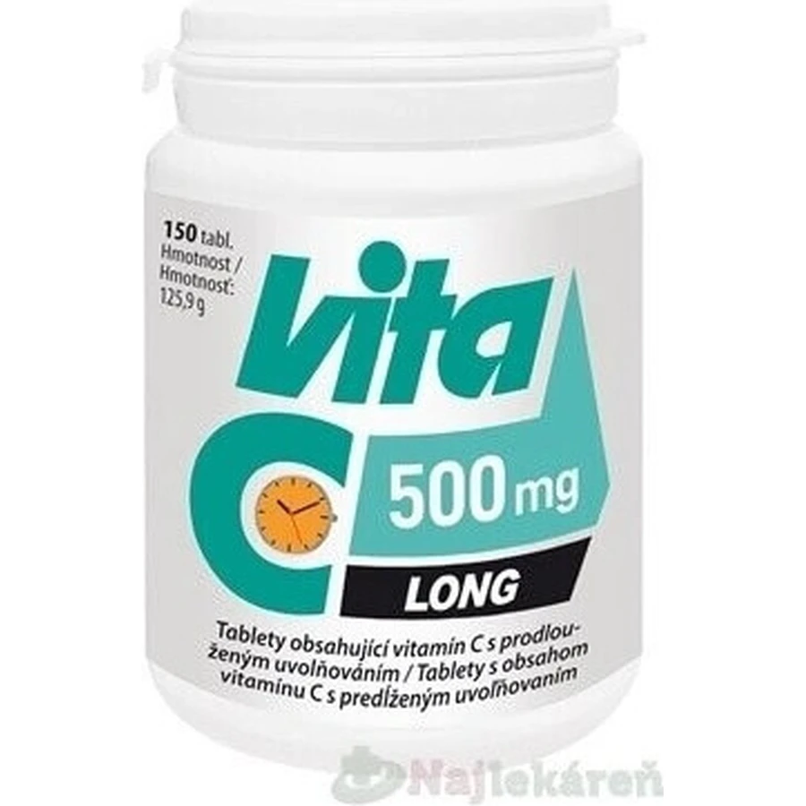 Вітабаланс Vita C LONG 500 мг 1×150 табл.: ціни та характеристики