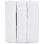 PETITE&MARS Набор бамбуковых подгузников для линьки 3шт Moussy Total White, 68 x 68 см 1×3 шт, набор подгузников: цены и характеристики