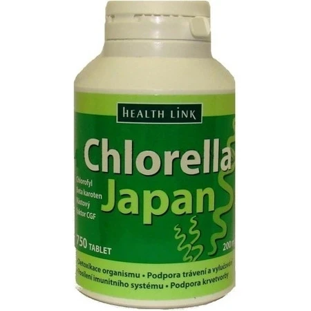 Health Link CHLORELLA JAPAN 1×750 tbl, хлорела: ціни та характеристики