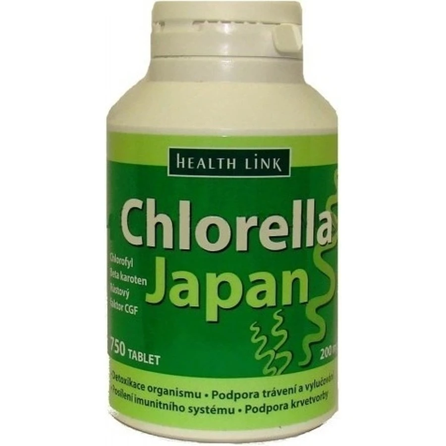 Health Link CHLORELLA JAPAN 1×750 tbl, хлорела: ціни та характеристики