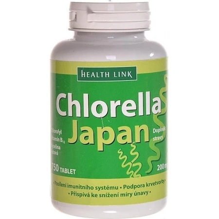 Health Link CHLORELLA JAPAN 1×750 tbl, хлорела: ціни та характеристики