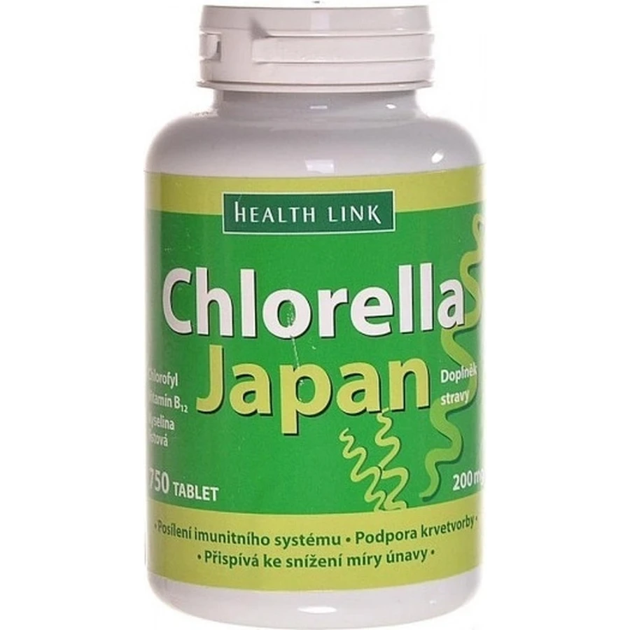 Health Link CHLORELLA JAPAN 1×750 tbl, хлорела: ціни та характеристики