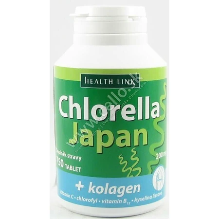 Health Link CHLORELLA JAPAN 1×750 tbl, хлорела: ціни та характеристики