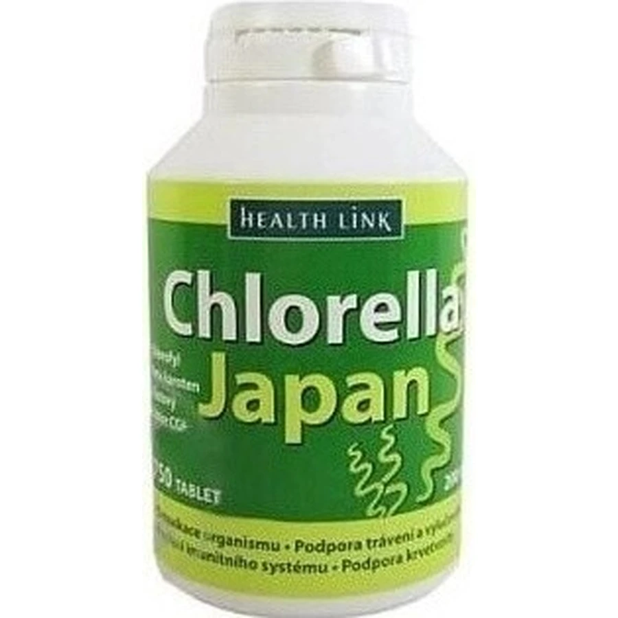 Health Link CHLORELLA JAPAN 1×750 tbl, хлорела: ціни та характеристики