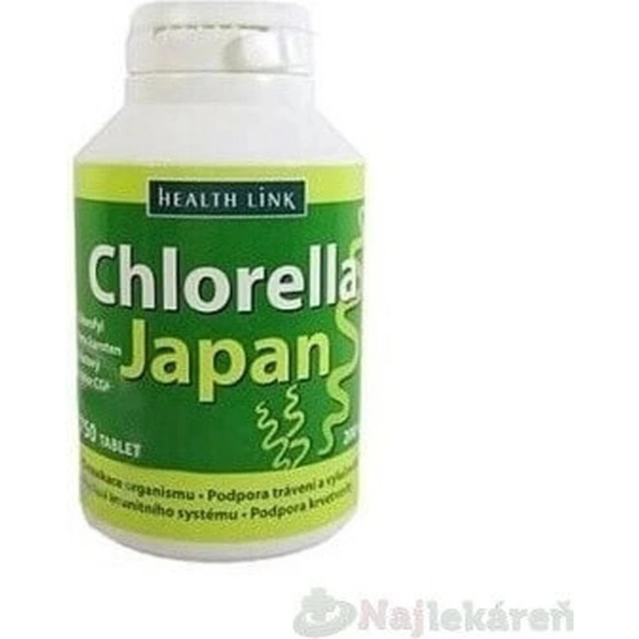 Health Link CHLORELLA JAPAN 1×750 tbl, хлорела: ціни та характеристики