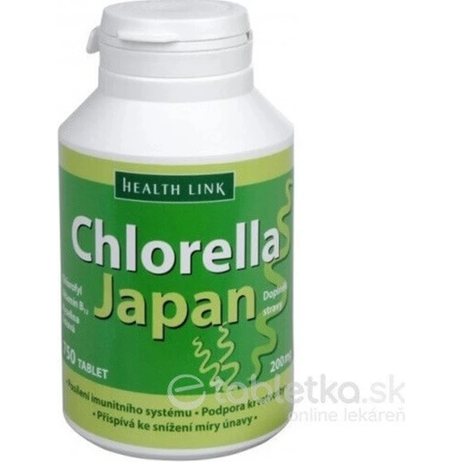 Health Link CHLORELLA JAPAN 1×750 tbl, хлорела: ціни та характеристики