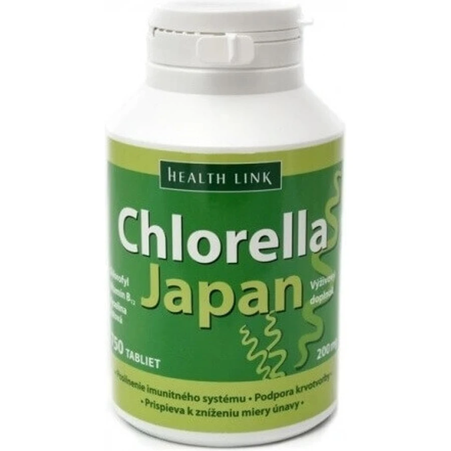 Health Link CHLORELLA JAPAN 1×750 tbl, хлорела: ціни та характеристики