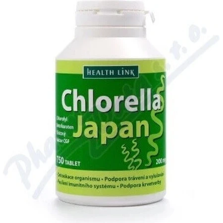 Health Link CHLORELLA JAPAN 1×750 tbl, хлорела: ціни та характеристики