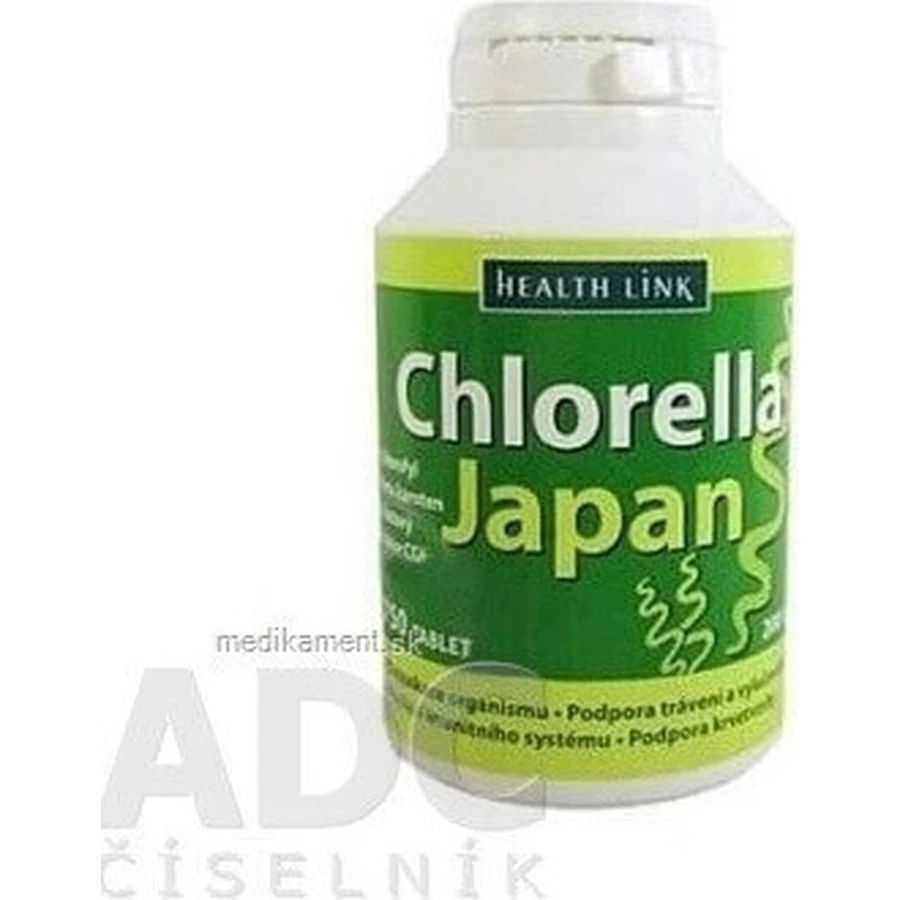 Health Link CHLORELLA JAPAN 1×750 tbl, хлорела: ціни та характеристики