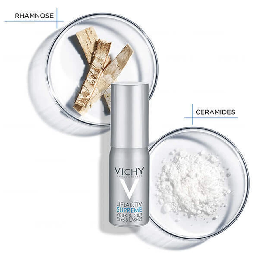 Vichy Liftactiv Supreme Сыворотка для глаз и ресниц, 15 мл: цены и характеристики