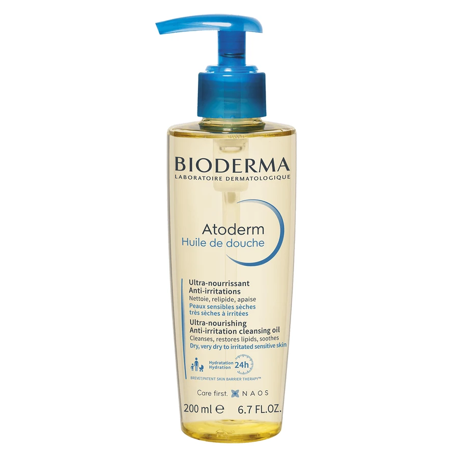 Bioderma Atoderm Huile, зволожуюча олія для ванни та душу, 200 мл: ціни та характеристики