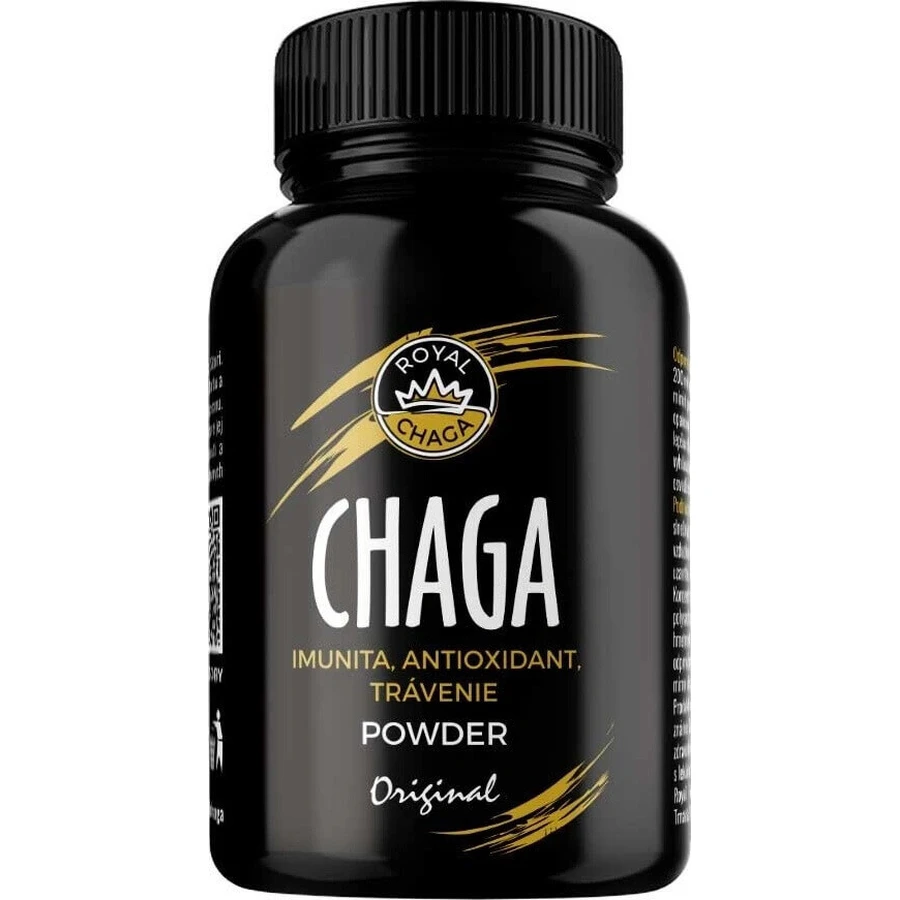 Royal Chaga Экстракт порошка сибирской чаги 1×90 г, пищевая добавка: цены и характеристики