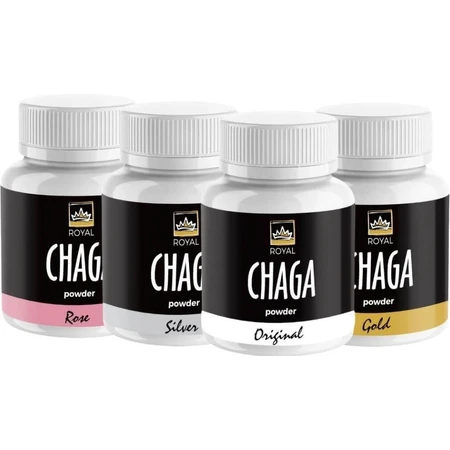 Royal Chaga Экстракт порошка сибирской чаги 1×90 г, пищевая добавка: цены и характеристики