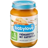 Морквяно-картопляне пюре Babylove ЕКО, 5+, 190 г
