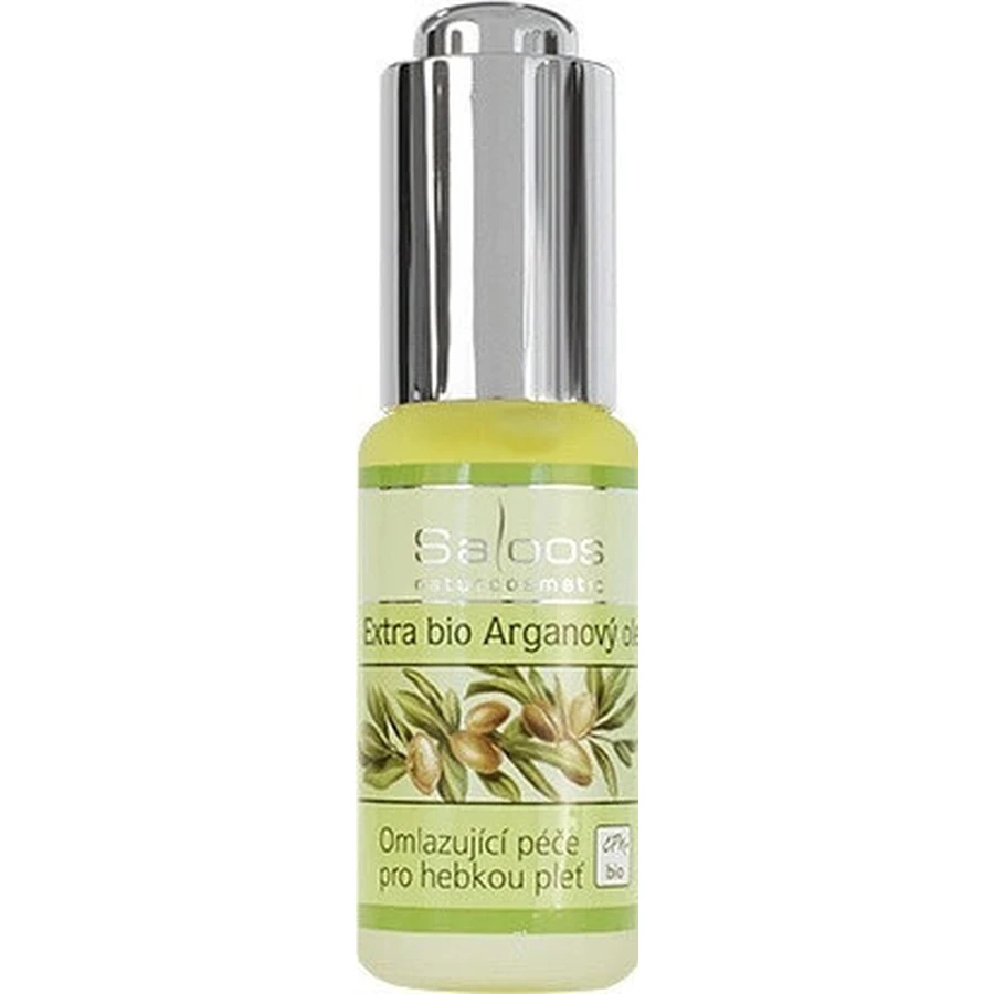 Saloos Олія рослинна ARGAN OIL BIO 1×20 мл, олія від зморшок: ціни та характеристики