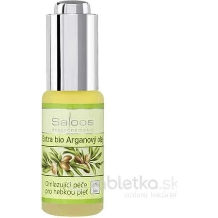 Saloos Олія рослинна ARGAN OIL BIO 1×20 мл, олія від зморшок: ціни та характеристики