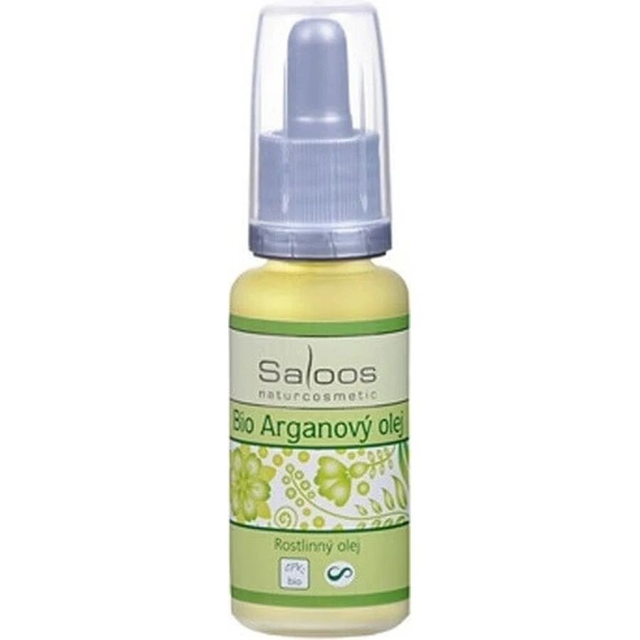 Saloos Олія рослинна ARGAN OIL BIO 1×20 мл, олія від зморшок: ціни та характеристики