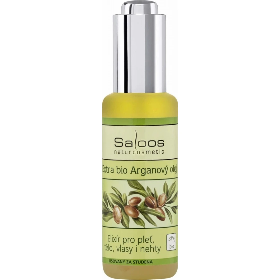 Saloos Олія рослинна ARGAN OIL BIO 1×20 мл, олія від зморшок: ціни та характеристики