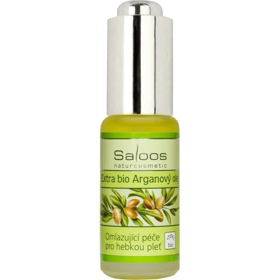Saloos Олія рослинна ARGAN OIL BIO 1×20 мл, олія від зморшок: ціни та характеристики