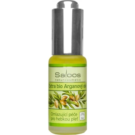 Saloos Олія рослинна ARGAN OIL BIO 1×20 мл, олія від зморшок: ціни та характеристики