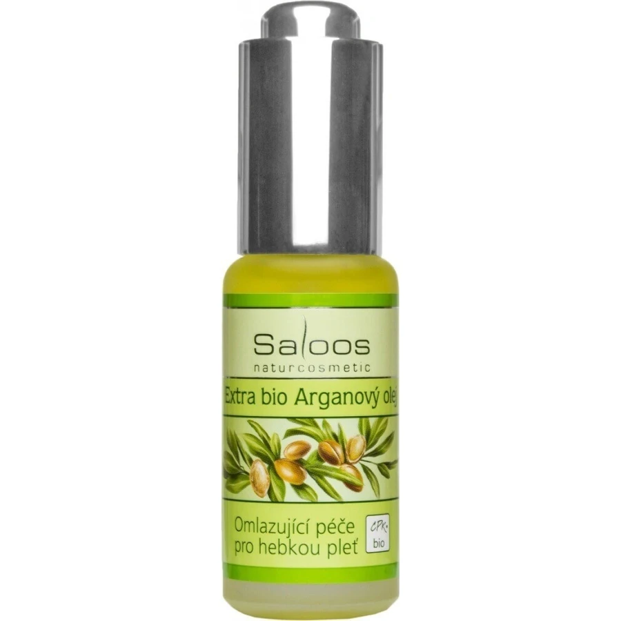 Saloos Олія рослинна ARGAN OIL BIO 1×20 мл, олія від зморшок: ціни та характеристики