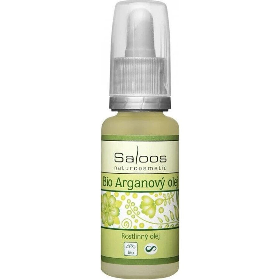 Saloos Олія рослинна ARGAN OIL BIO 1×20 мл, олія від зморшок: ціни та характеристики