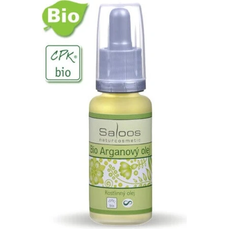 Saloos Олія рослинна ARGAN OIL BIO 1×20 мл, олія від зморшок: ціни та характеристики