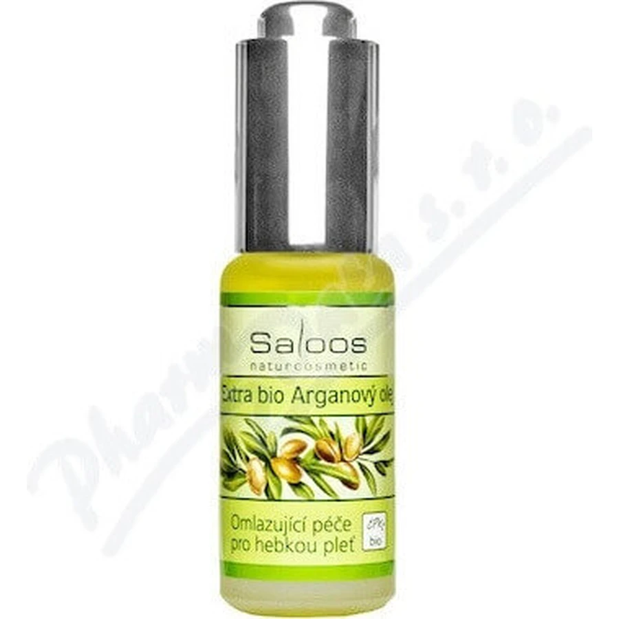 Saloos Олія рослинна ARGAN OIL BIO 1×20 мл, олія від зморшок: ціни та характеристики
