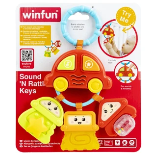 3 Ключі Машинка з 3 ключами, 3 місяці+, Winfun