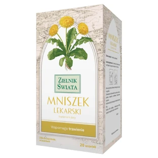 Herbapol Zielnik wiata Mniszek Lekarski, zioa do zaparzania fix, 2 г x 20 пакетиков