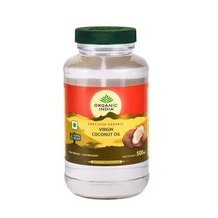Кокосова олія першого холодного віджиму, 500 мл, Organic India