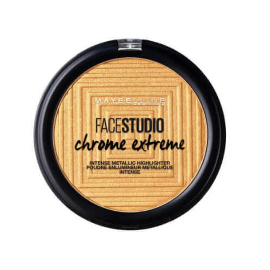 Пудра Maybelline Master Chrome Chrome Extreme Illuminating Powder, відтінок 500 Sparkling Citrine: ціни та характеристики