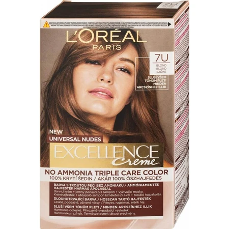L'Oréal Paris Excellence Universal Nudes Excellence 7U перманентный цвет 1×1 шт, цвет волос: цены и характеристики