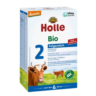 Суха молочна суміш Holle Bio 2, з 6 місяців, 600 г