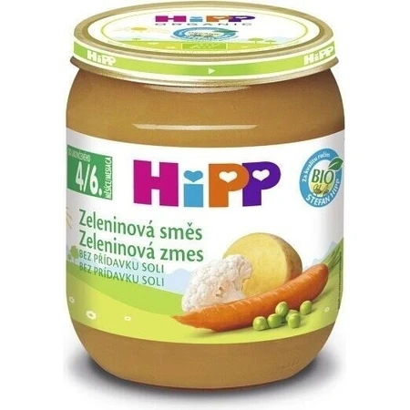 HiPP Овочева суміш 1×125 г, овочева суміш для дітей: ціни та характеристики