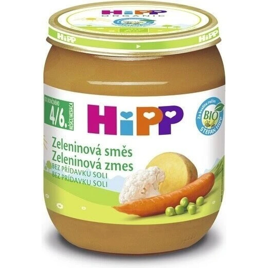 HiPP Овочева суміш 1×125 г, овочева суміш для дітей: ціни та характеристики