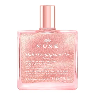 Багатофункціональна олія з мерехтливими частинками Or Florale Huile Prodigieuse, 50 мл, Nuxe