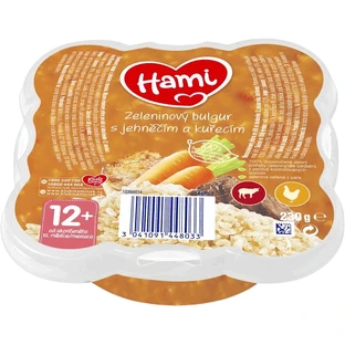 Овощной булгур Хами с бараниной и курицей 230 г