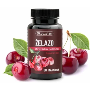 Skoczylas elazo 3 формы с витамином С 60 капсул