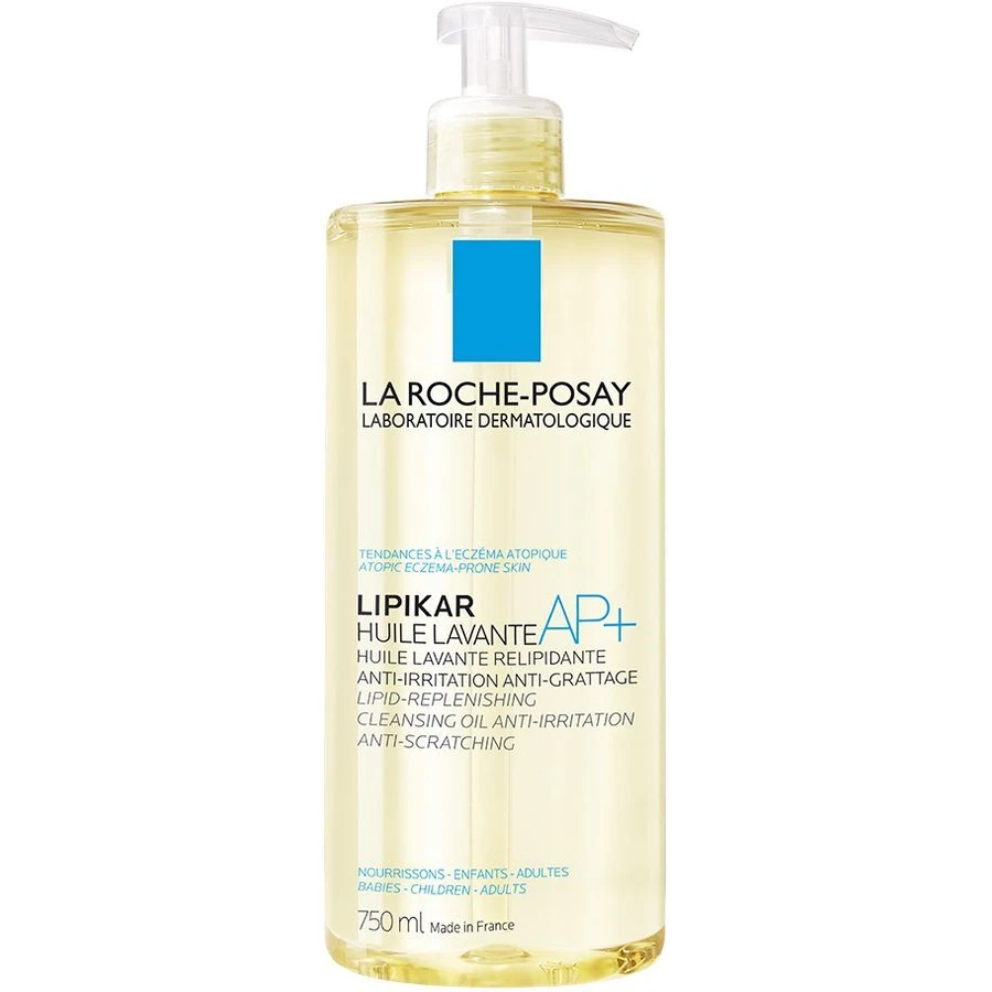 La Roche-Posay Lipikar AP+ Відновлювальна очищувальна олія 750 мл: ціни та характеристики