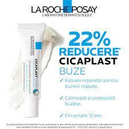 La Roche-Posay Cicaplast восстанавливающий бальзам для губ с барьерным эффектом 7,5 мл: цены и характеристики