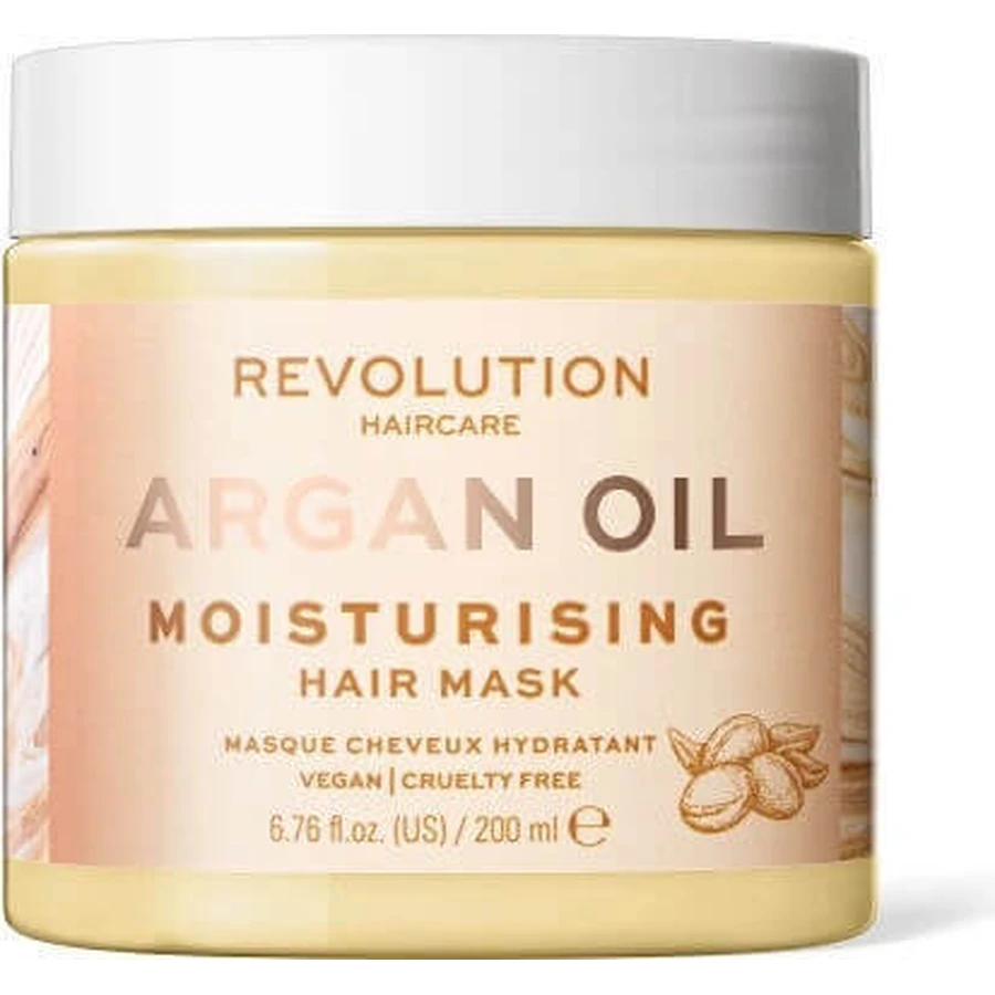 Revolution Haircare Зволожуюча маска для волосся з аргановою олією 1×1 шт: ціни та характеристики